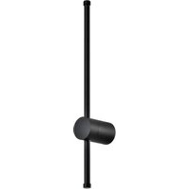Modern and Sleek Stick Style Ambient LED Wall Light Fitting - Black - One Size