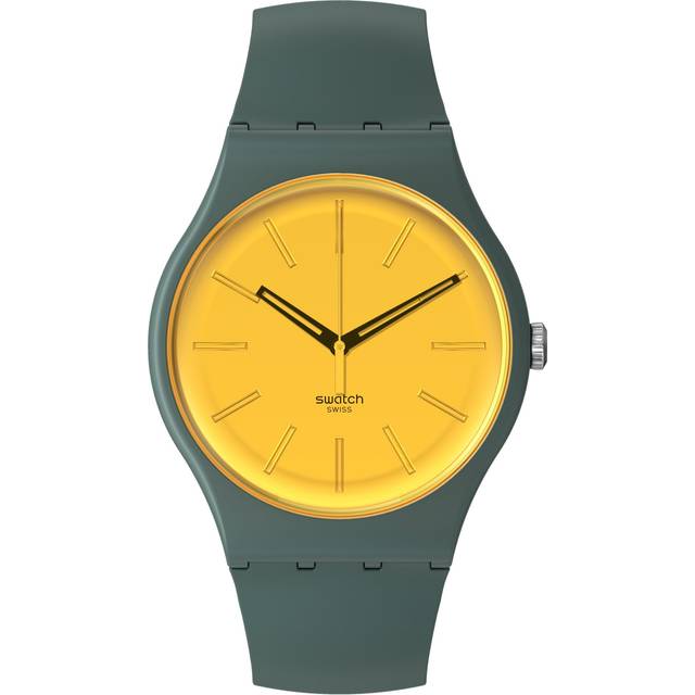 [Swatch] Watch GOLD IN THE GARDEN SO29G103 Green
