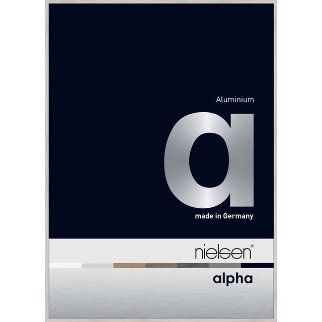 nielsen Alpha Aluminium Picture Frame - White Oak (21cm W x 29.7cm H)