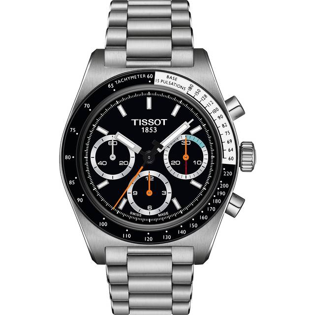 Tissot PR516 Chronograph Stainless Steel Black Dial Automatic T149.459.21.051.00 100M Men's Watch black