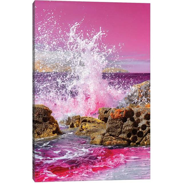 La Mer by Glauco Meneghelli - Wrapped Canvas Graphic Art Print (30.48cm H x 20.32cm W x 1.9cm D)
