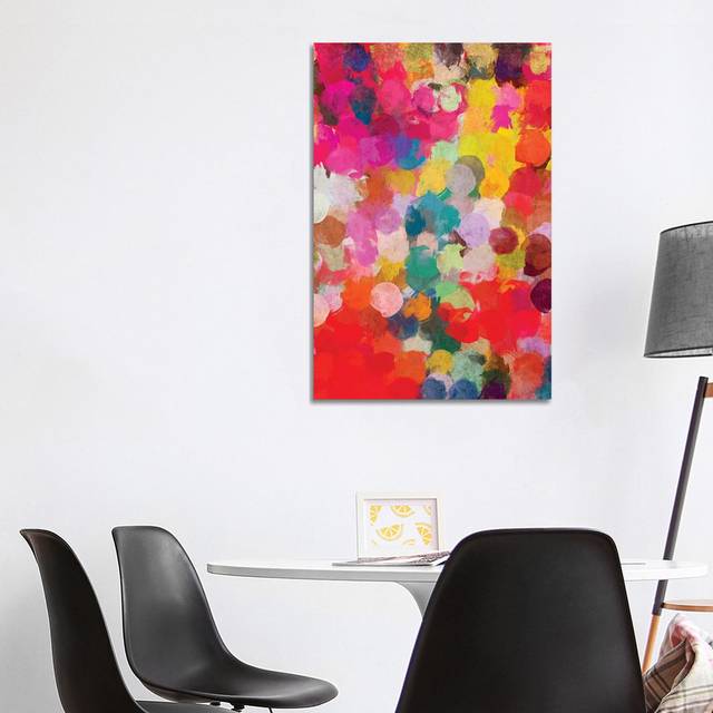 Bohemian Color Expression by Irena Orlov - Wrapped Canvas Painting on Canvas (101.6 cm H x 66.04 cm W x 1.91 cm D)
