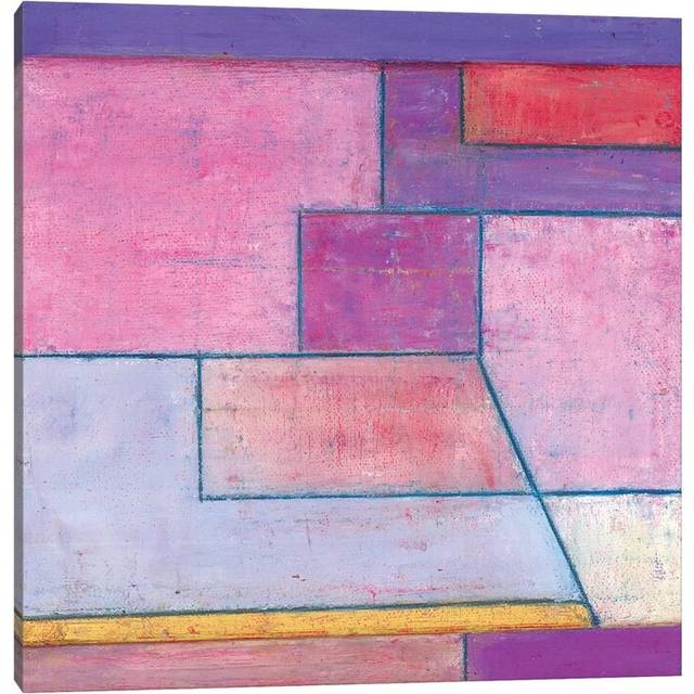 Small Studies Fifteen by Stephen Cimini - Painting Print on Canvas - Wrapped Canvas (30.48 cm H x 30.48 cm W)