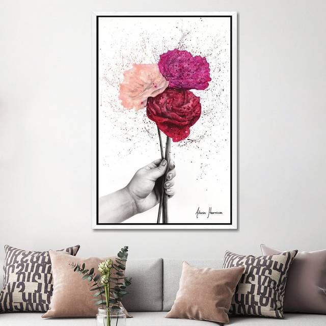 Sense Of Someone - Print - White Framed (152.4cm H x 101.6cm W x 3.81cm D)