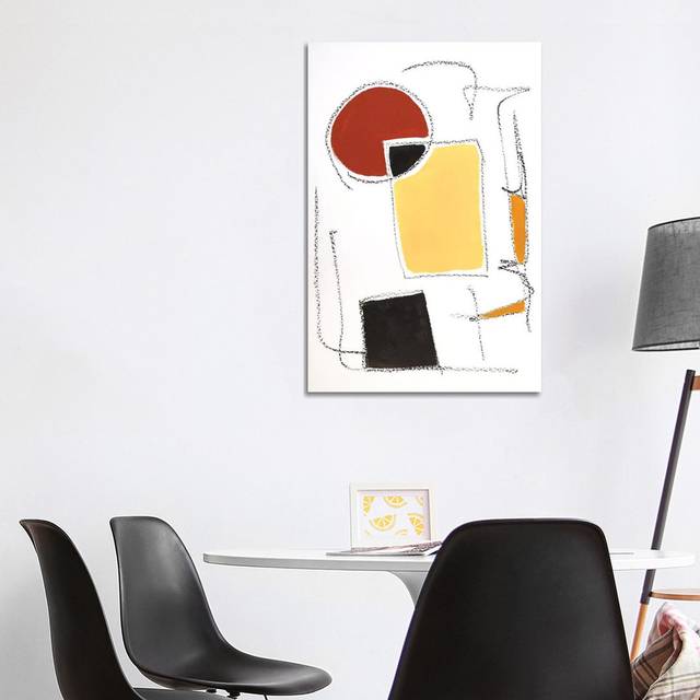 Mid-Century Modern I by Monika Mickute - Wrapped Canvas Painting (101.6cm H x 66.04cm W x 1.91cm D)