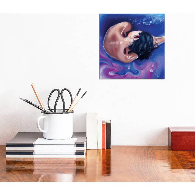 Purple II by Julia Ryan - Wrapped Canvas Art Prints (30.48cm H x 30.48cm W x 1.905cm D)