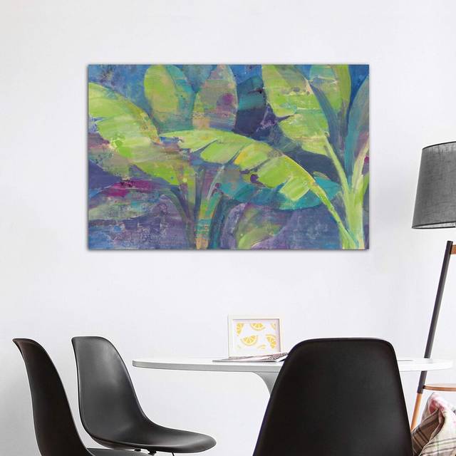 Bermuda Palms by Albena Hristova - Wrapped Canvas Painting Print (152.5 cm H x 101.5 cm W x 3.175 cm D)
