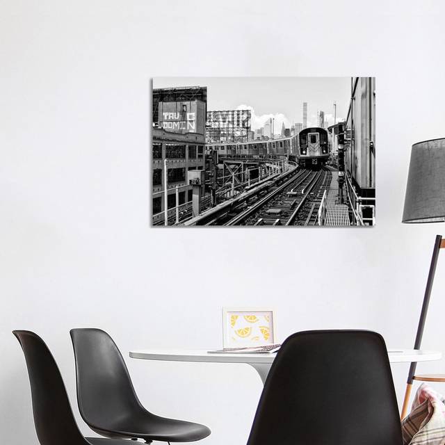 Queens Subway by Philippe Hugonnard - Wrapped Canvas Art Prints (101.6 cm H x 66.04 cm W x 1.91 cm D)