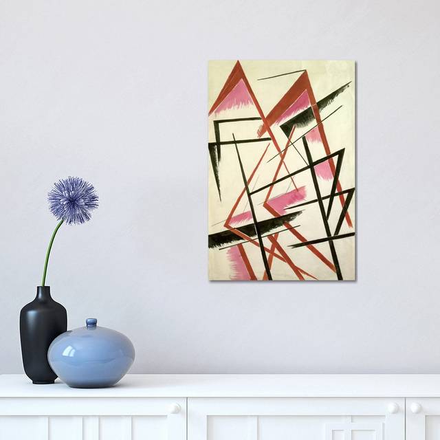 Linear Construction, C.1921 (45.72cm H x 30.48cm W x 1.91cm D)