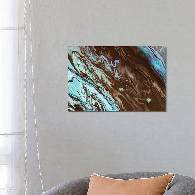 Abstract Textured Painting II - Wrapped Canvas Painting (45.72cm H x 66.04cm W x 1.905cm D)