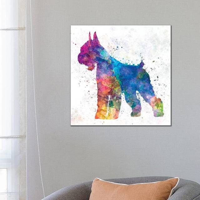 Giant Schnauzer I by - Wrapped Canvas Painting (66.04 cm H x 66.04 cm W x 3.175 cm D)