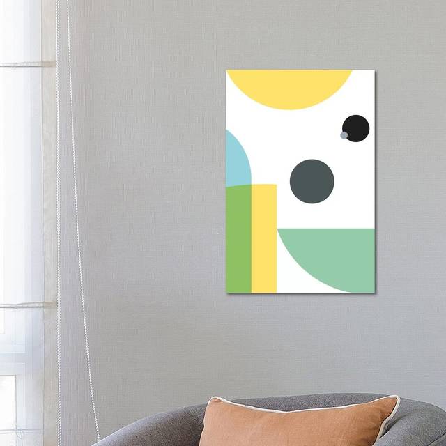 Mosaic Garden by James O'Connell - Wrapped Canvas Art Prints (66.04cm H x 45.72cm W x 3.81cm D)