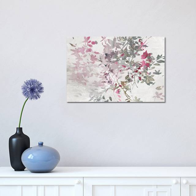 Hydrangea I by Allison Pearce - Wrapped Canvas Painting (30.48cm H x 45.72cm W x 1.91cm D)