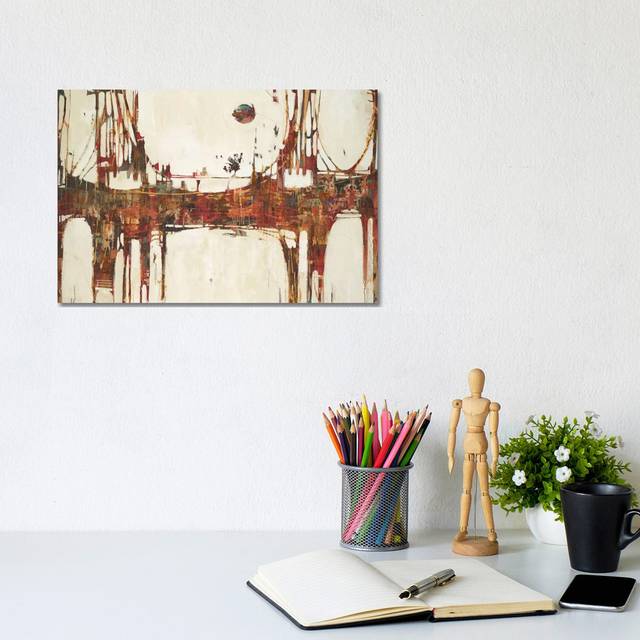 Building Bridges by - Wrapped Canvas Painting (20.32 cm H x 30.48 cm W)