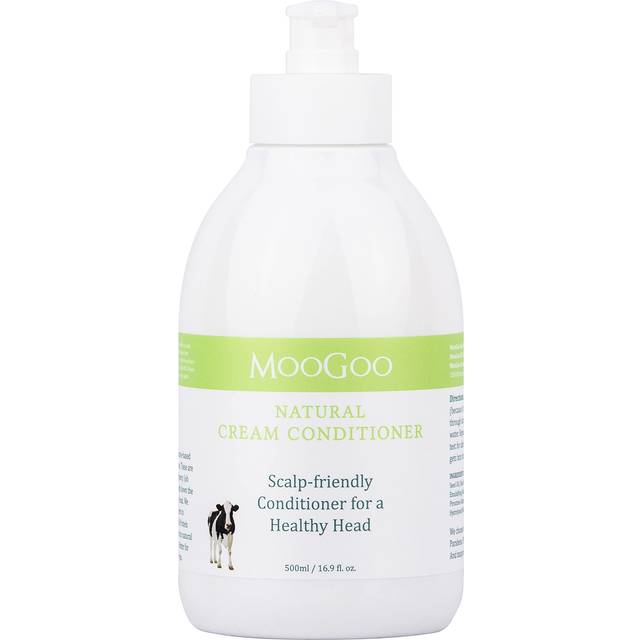 MooGoo Cream Conditioner  For Itchy Dry Eczema Psoriasis  Dandruff Prone Scalps  SLS Silicone Sulfate  Paraben Free  Natural  Gentle Formula  500ml