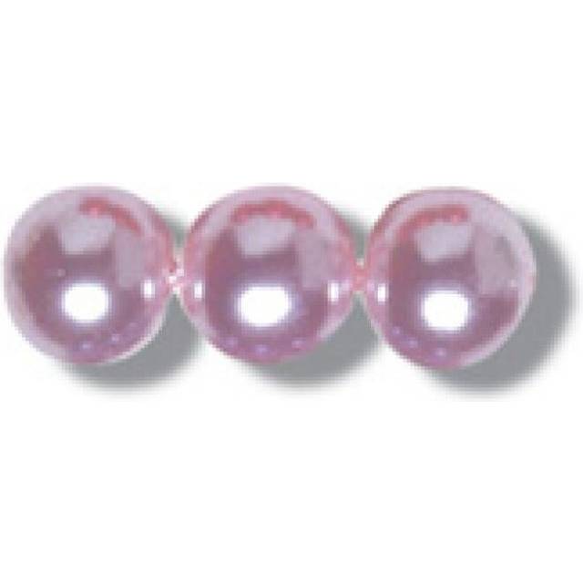Trimits Glass Pearl Beads Pink