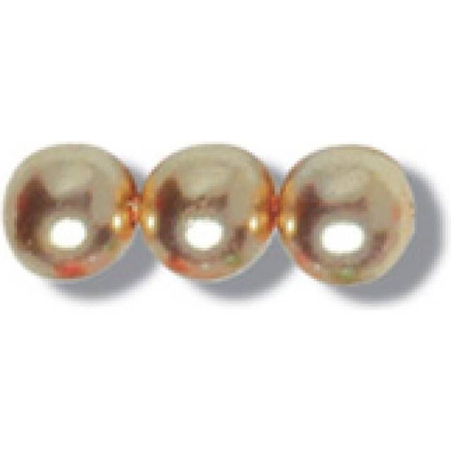 Trimits Glass Pearl Beads Gold