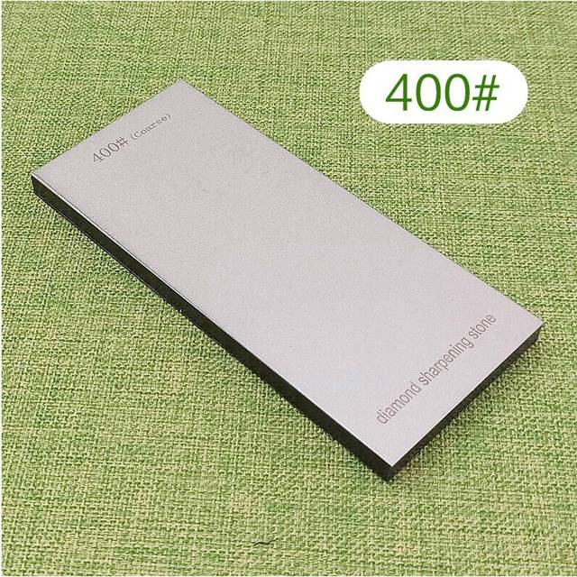 (a-AC 400 CHOICE) Double Side Diamond Sharpening Stone Knife Sharpener Grit 80-3000# Grindstone Diamond Tools Fine Grinding Whetstone 170*75MM