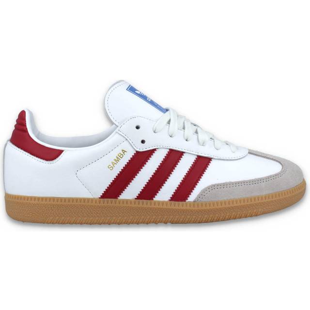 Adidas Samba OG Cloud White Collegiate Burgundy Gum Prezzi