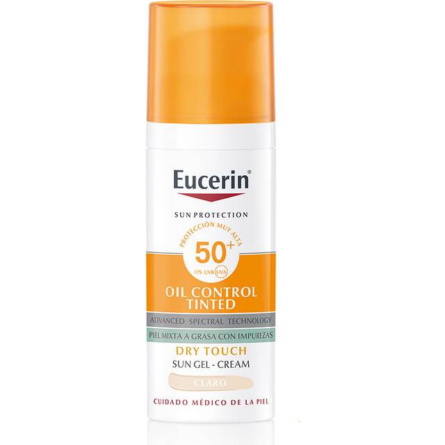 Eucerin Sun Oil Control Dry Touch Tinted Gel - Cream SPF 50+ Light