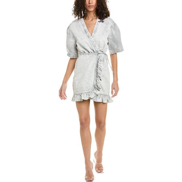 IRO Denim Wrap Dress