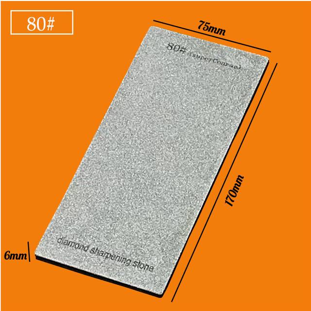 (a-EVA 80 white) Diamond Sharpening Stone Knife sharpener 170*75*6mm EVA Non slip Kitchen Grinding Tool Knife Whetstone base