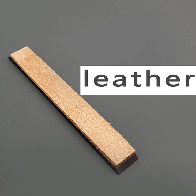 (a-Leather) Diamond sharpening stone  natural whet stone  fixed knife sharpener Dedicated Whetstone Knife Grinder Kitchen toolsFast Honing