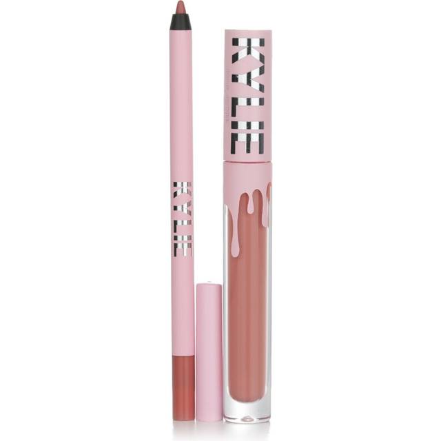 Kylie Cosmetics   - Matte Lip Kit: Matte Liquid Lipstick 3ml + Lip Liner 1.1g - # 802 Candy K Matte 006671   - 2pcs