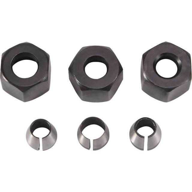 3 Pcs Router Collet Set Chuck Heads Adapter for Drills Engraving Trimming Carving Machine Electric Router Milling Cutter
