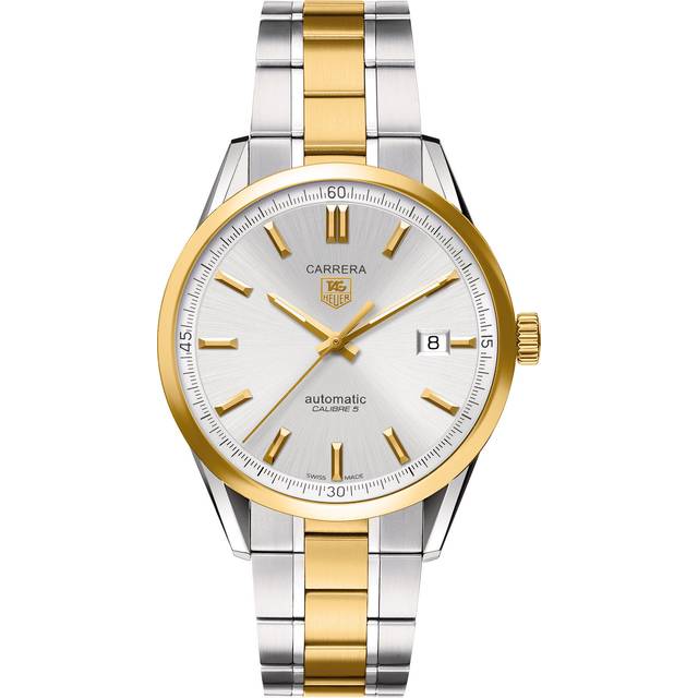 TAG Heuer Watch Carrera Calibre 5 - Title Silver