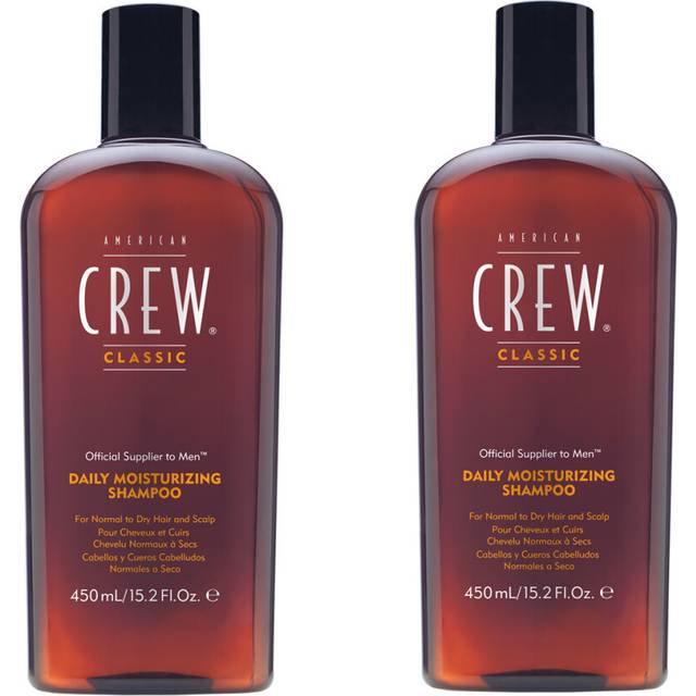 American Crew Daily Moisturising Shampoo 450ml x2