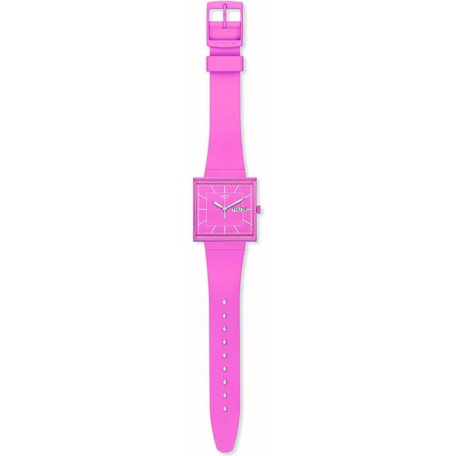 SWatch So34p700 Bioceramic What If RoSe Women S Pu Watch SO34P700