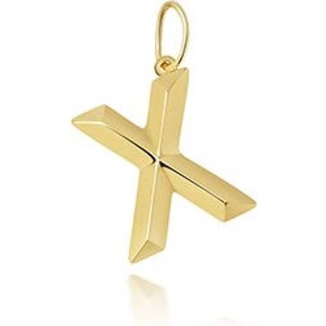 9ct Yellow Gold Initial Pendant PN1069/X