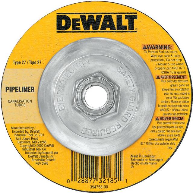 DeWalt DW8724 A60T Wheel  4-Inch X .035-Inch X 5/8-Inch