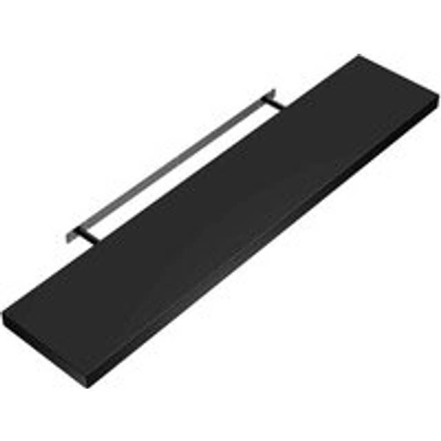 Floating Shelf Black 50cm