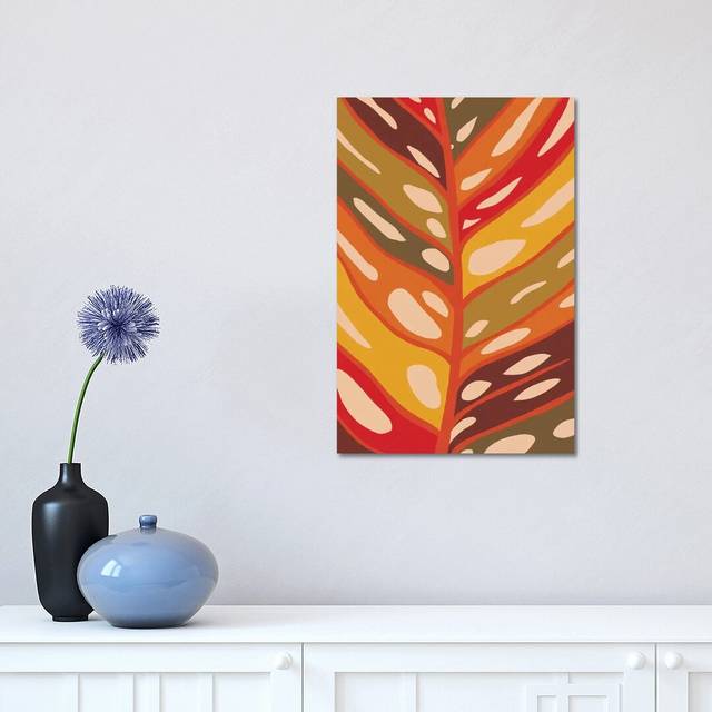 Monstera Deliciosa II by Alisa Galitsyna - Wrapped Canvas Graphic Art (30.48 cm H x 45.72 cm W)
