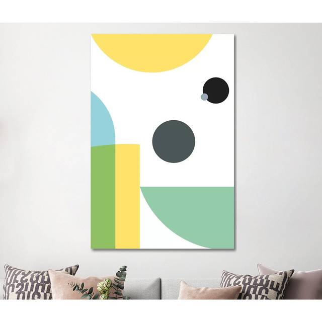 Mosaic Garden by James O'Connell - Wrapped Canvas Art Prints (152.4cm H x 101.6cm W x 3.81cm D)