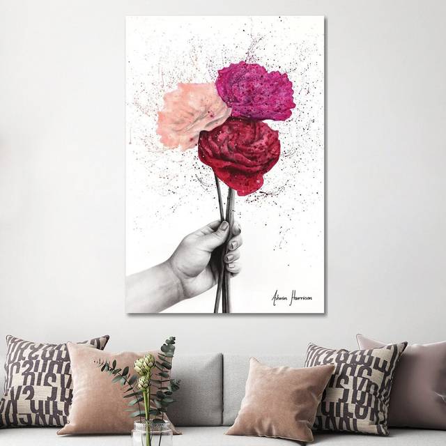 Sense Of Someone - Print - Wrapped Canvas (152.4cm H x 101.6cm W x 3.81cm D)