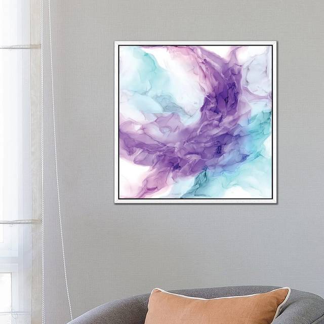 Butterfly Birthday - White Framed (66.04 cm H x 66.04 cm W)