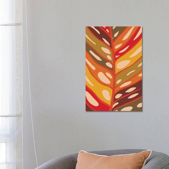Monstera Deliciosa II by Alisa Galitsyna - Wrapped Canvas Graphic Art (66.04 cm H x 45.72 cm W x 1.91 cm D)