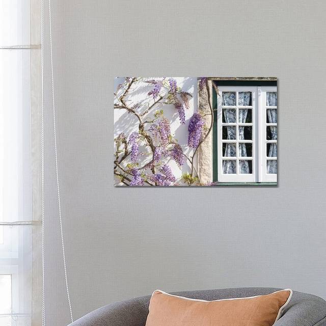 Watercolor Lines I Blue by Nouveau Prints - Wrapped Canvas Art Prints (45.72cm H x 66.04cm W x 1.91cm D)