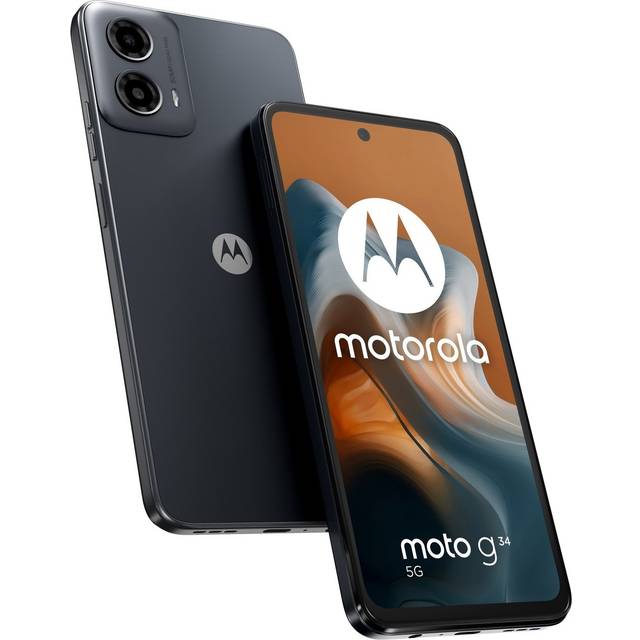 Motorola G34 16.5 cm (6.5") Dual SIM Android 14 5G USB Type-C 4 GB 128 GB 5000 mAh Black