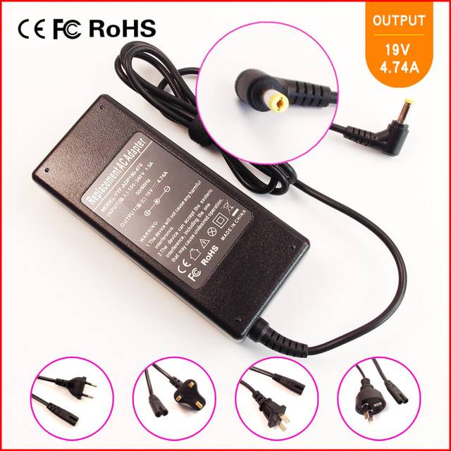 (a-) 19V 4.74A Laptop/Notebook Ac Power Adapter Charger For Acer TravelMate 240 250 1350 2420 2430 2440 2480 2490 4270 4400