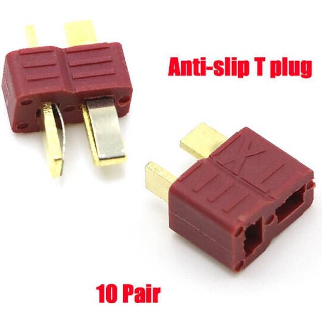 (10 pair Anti T) 10 / 20pcs  XT60 XT30 XT90 T Plug Male Female Bullet Connectors Plug (5/10 pair) For RC Quadcopter FPV Racing Drone Lipo Battery