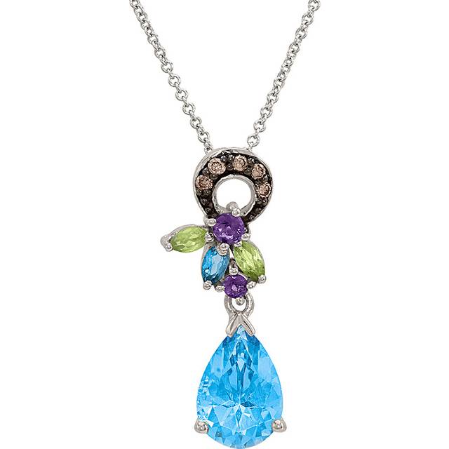 Le Vian 14K 3.14 ct. tw. Diamond & Gemstone Necklace