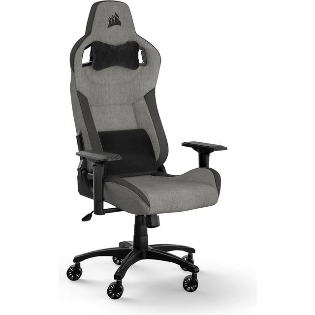 Corsair T3 RUSH Fabric Gaming Chair (2023) - Grey/Charcoal - Gamerstol test - Techii.dk