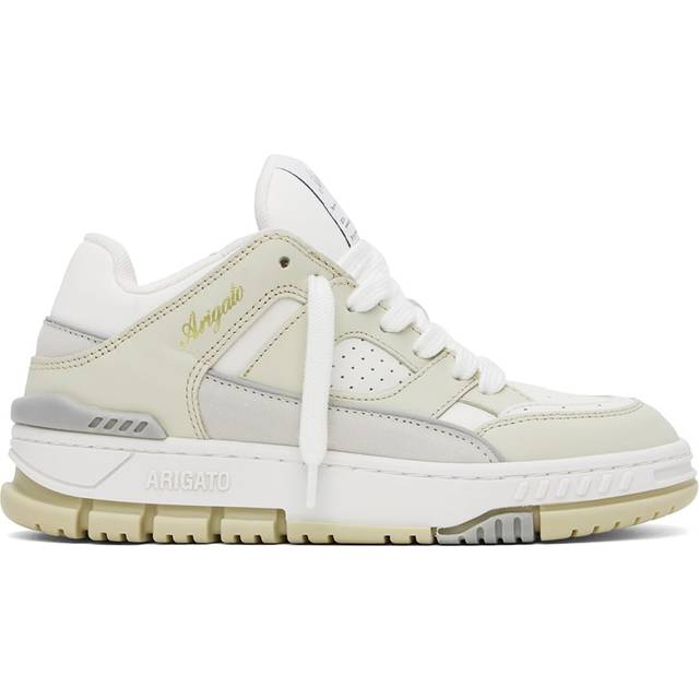 Axel Arigato White & Beige Area Lo Sneakers - Cremino/White - IT 37