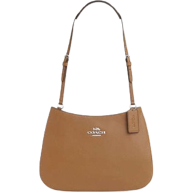 Coach Womens Smooth Leather Penelope Shoulder Bag - Dark Brown - One Size