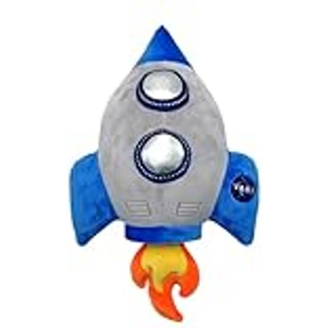 Wild Republic Space Spaceship  Stuffed Animal  18.5 Inches  Plush Toy  Fill is Spun Recycled Water Bottles