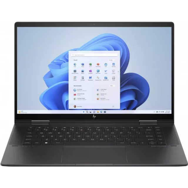 HP ENVY x360 2-in-1 15-fh0027no 15.6" OLED Full HD Touch Ryzen 5 16 GB 512GB SSD Windows 11 Nightfall Black